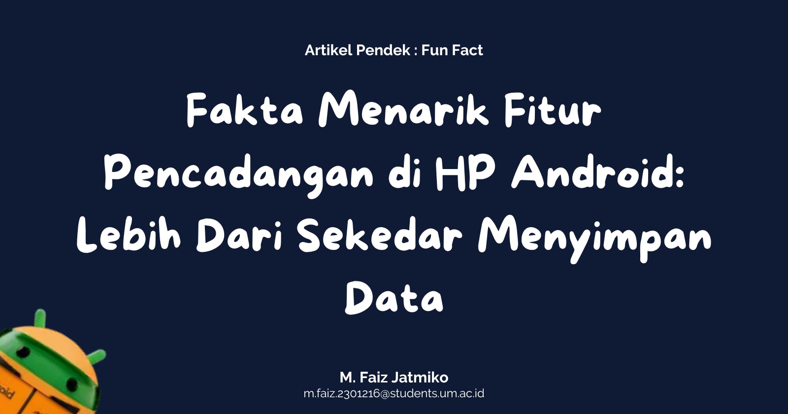 Fakta Menarik Fitur Pencadangan di HP Android: Lebih Dari Sekedar Menyimpan Data